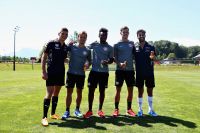 Verstappen und Ricciardo besuchen Salzburg (c) Red BullContent Pool.